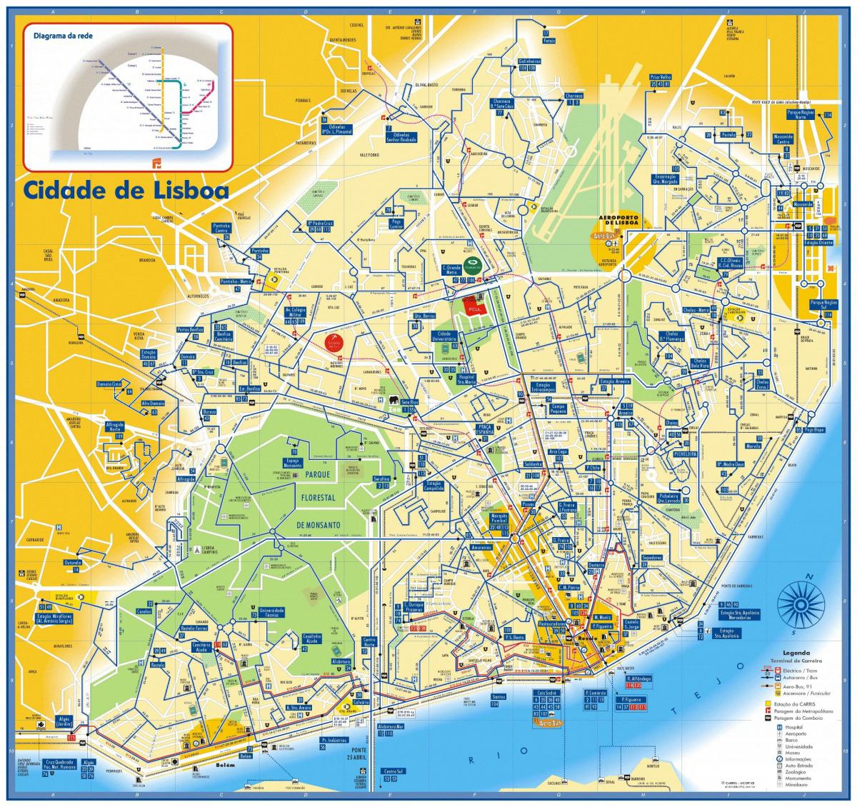транспортную карту Лиссабона