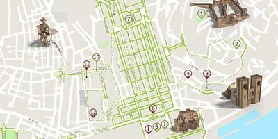 Карта Россио Лиссабон