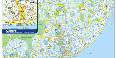 Районы Лиссабона карте