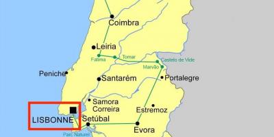 Лиссабон Португалия карта