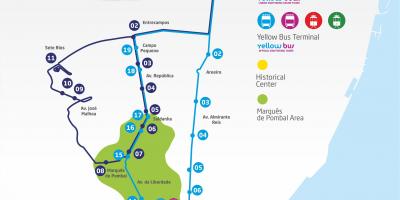 Аэропорт Лиссабон карта автобусных маршрутов